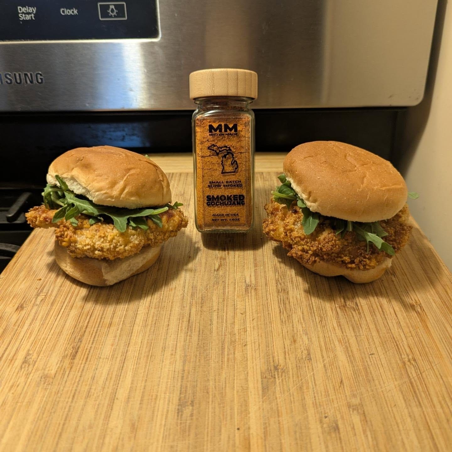 Spicy Gochujang Chicken Sandwich