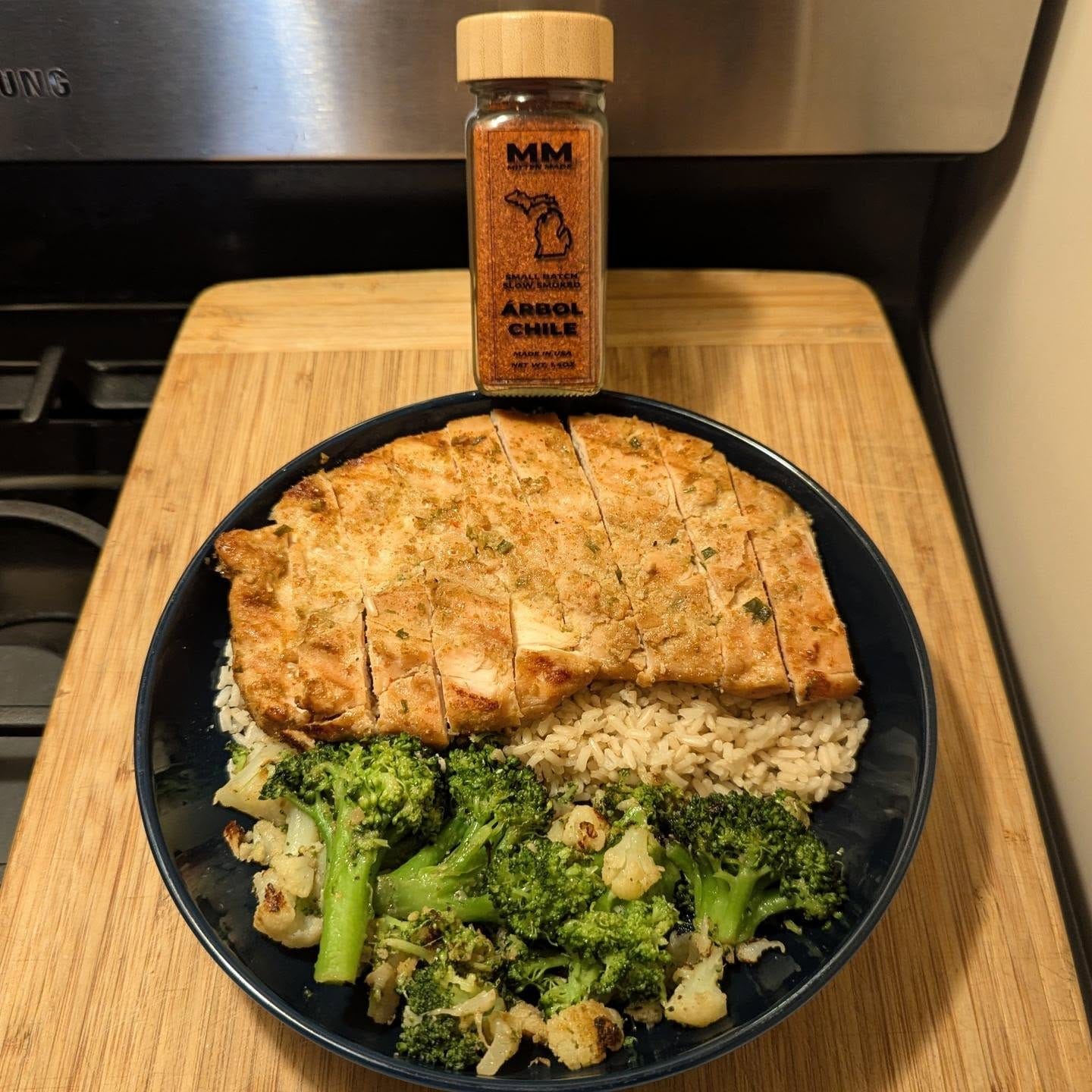 Spicy Smoked Chicken